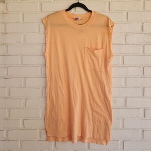 Free People Beach tunic top  Oversized Muscle tank size small